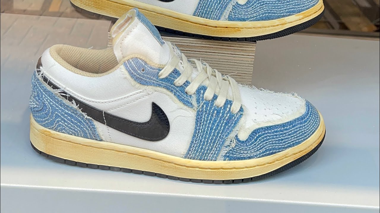 In Hand Review: Jordan 1 Low SE WRMK Sashiko Denim