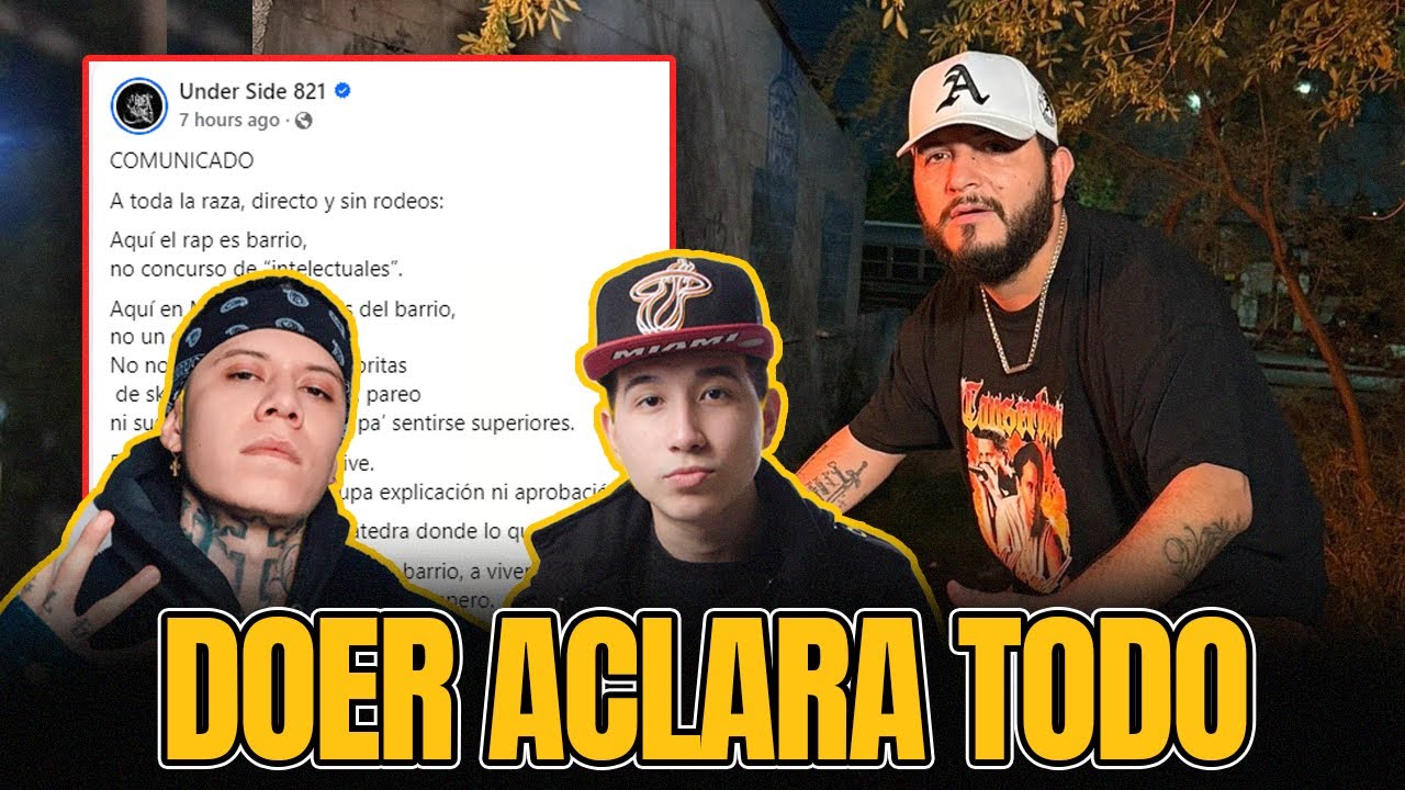 Doer 821 Habla de Santa Fe Klan, Alexis Chaires, y El Rap Real | Simples Textos