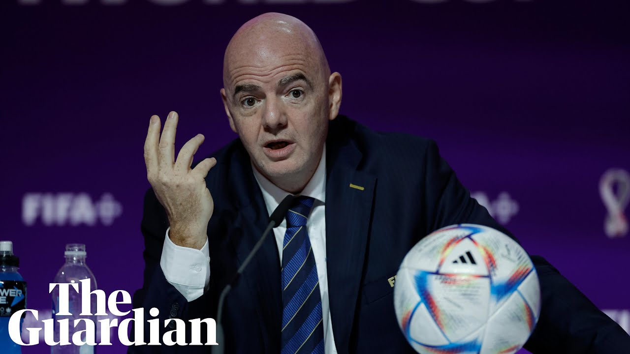 Fifa president defends Iran playing at World Cup amid women's rights concerns