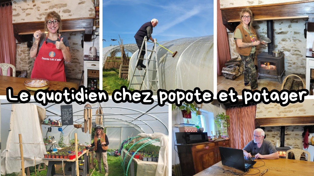 VIVRE MIEUX AVEC MOINS,  NOTRE QUOTIDIEN CHEZ POPOTE ET POTAGER
