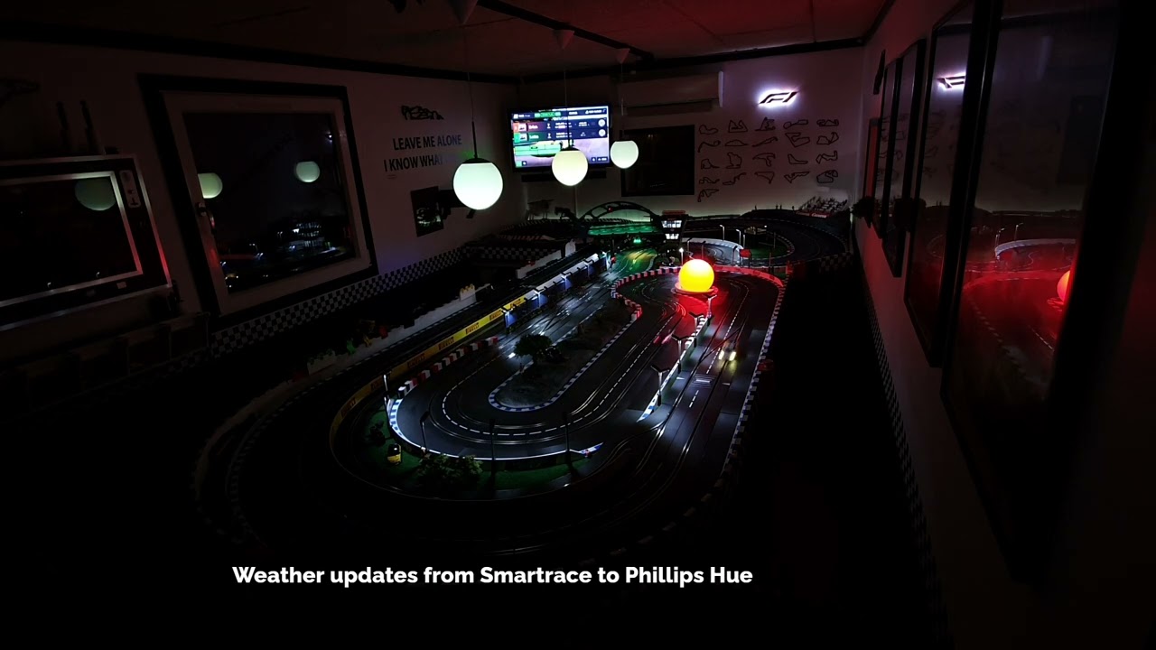 Smartrace weather on Carrera track