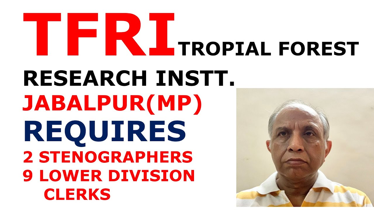 #TFRIrequiresStenographersAndLDCs #RecruitmentOfStenographersAndLDCs by TFRI #StenoAndLDCsVacancies