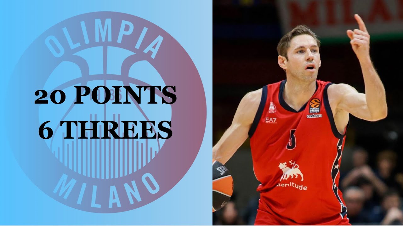 Fabien Causeur Highlights 20 Pts, 6 threes vs. Crvena Zvezda 24/25 Season
