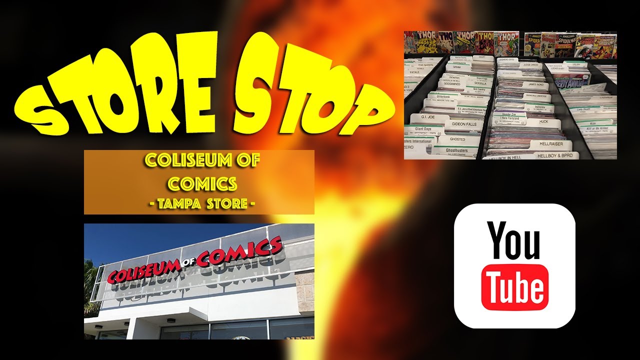 Store Stop Coliseum of Comics Tampa