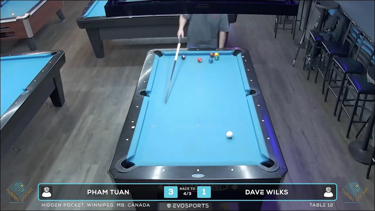 PHAM TUAN vs DAVE WILKS - HIDDEN POCKET - TABLE 12 | EvoSports