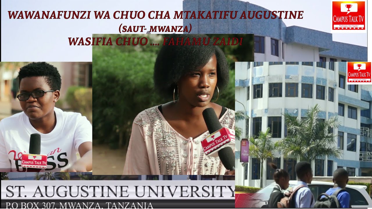Campus Talk TV: Wanafunzi wa chuo cha St. Augustine University of Tanzania (SAUT) wasifia Chuo Chao