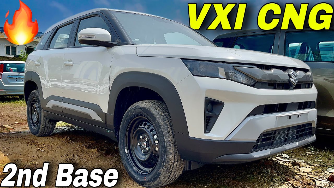 2026 Brezza VXI CNG ✅| Maruti Suzuki Brezza VXI cng ❣️. Brezza second base model CNG❤️. 