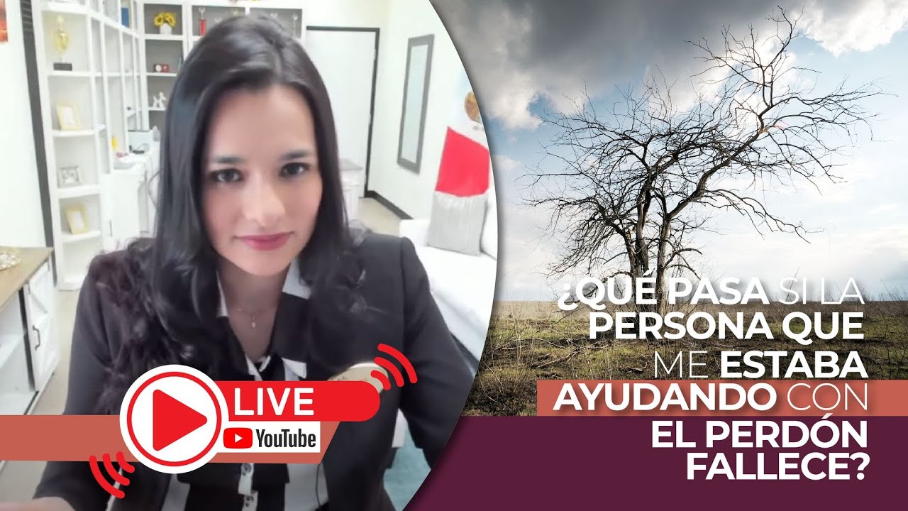 ¿Qué pasa si la persona que me estaba ayudando con el perdón fallece?