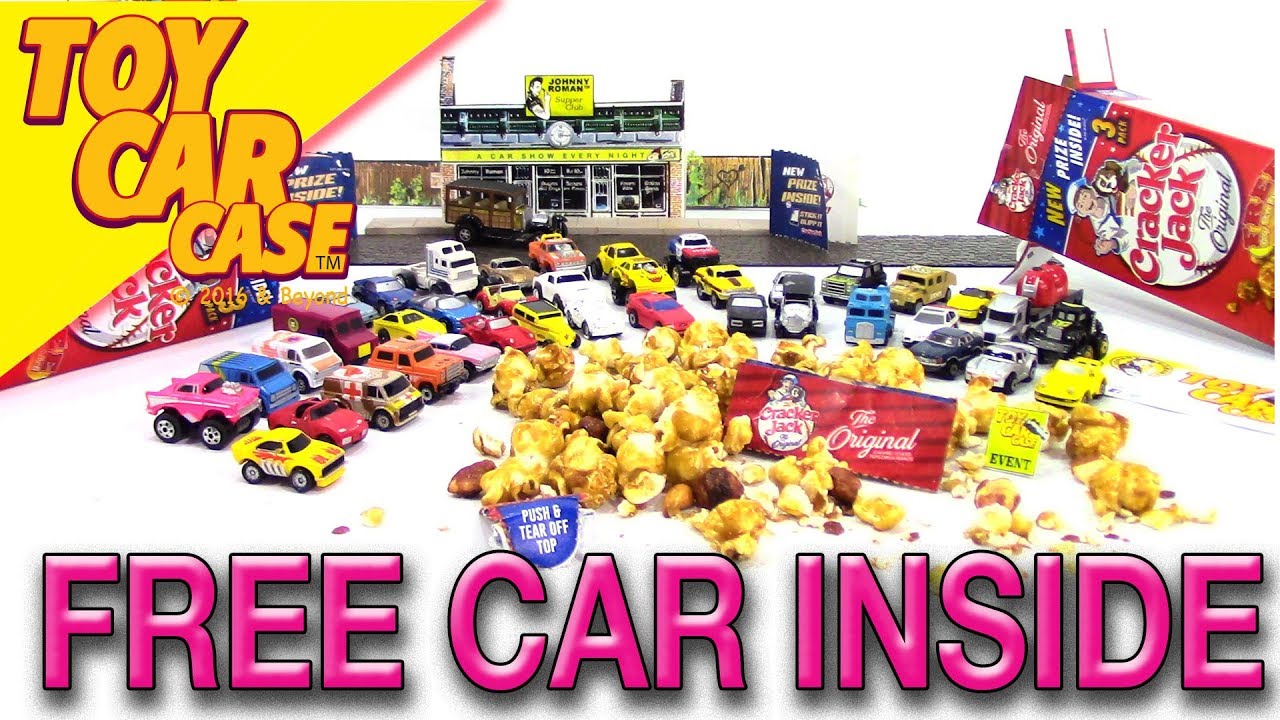 Cracker Jack Prize Free Toy Car Inside Toy Car Case