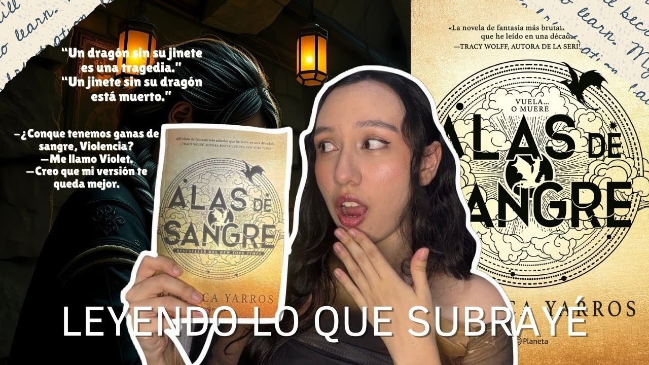 TODO lo que MARQUE 🖍️ en Alas de Sangre de Rebecca Yarros 🐉