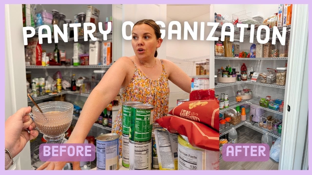 The SIMPLEST Way to Organize Your Kitchen and Pantry