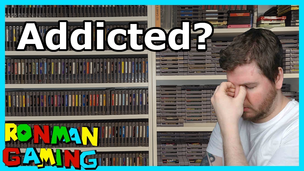 Video Game Collecting Addiction and Ways to Overcome it - RonMan Gaming