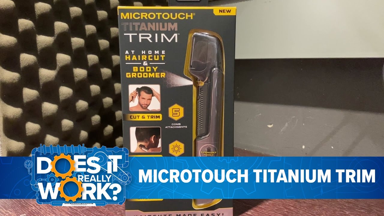 Does It Really Work: Microtouch Titanium Trim
