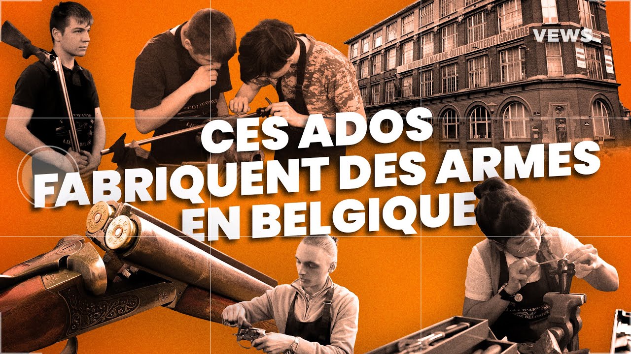 Liège: ici des ados apprennent à fabriquer des armes
