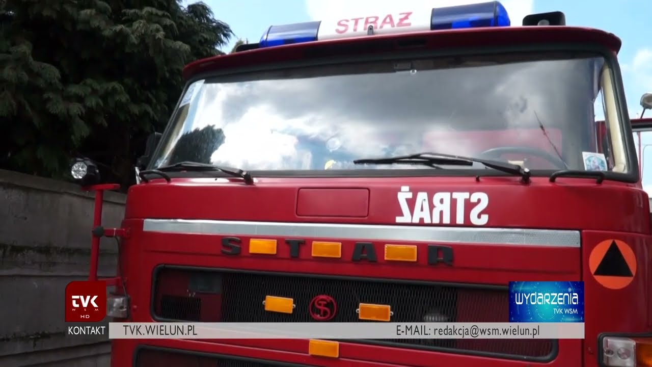 TVK WSM - OSP Wieluń- nowy wóz strażacki
