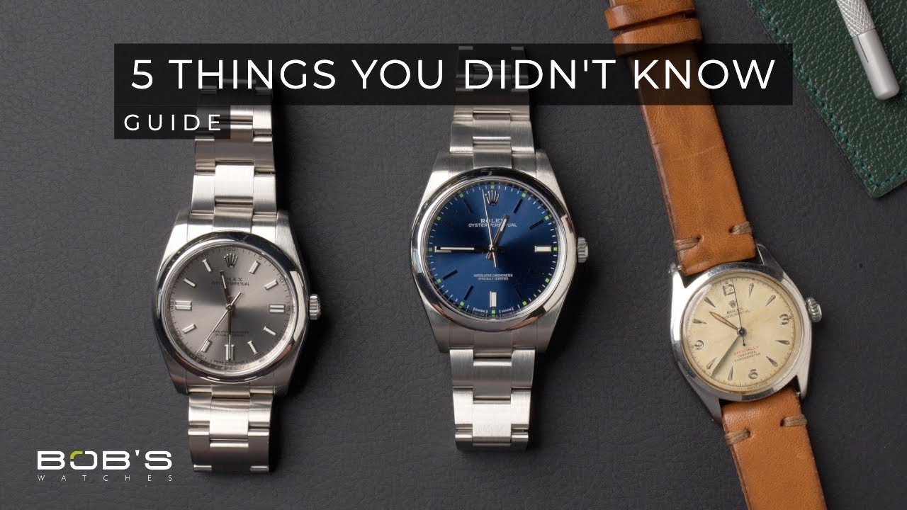 Rolex Oyster Perpetual: 5 фактов, о которых вы не знали