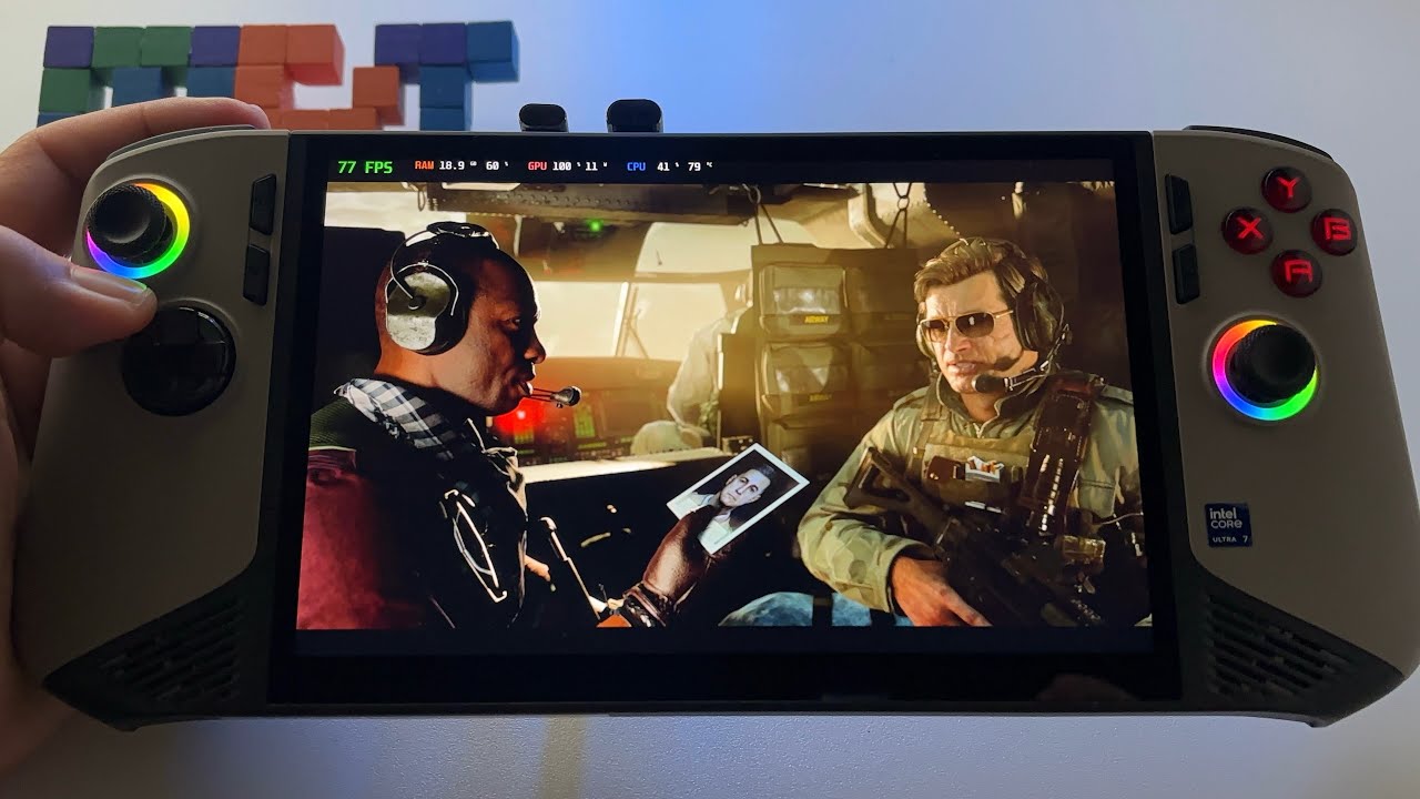 Call of Duty Black Ops 6 | MSI Claw 8 AI+ gameplay 