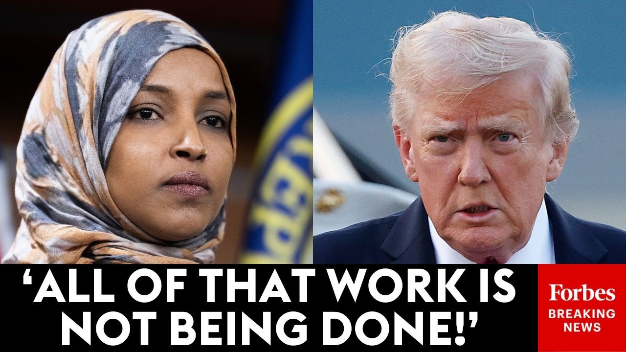 Ilhan Omar Accuses Trump Of Undoing Biden-Era Efforts To Bring Drug Traffickers To Justice