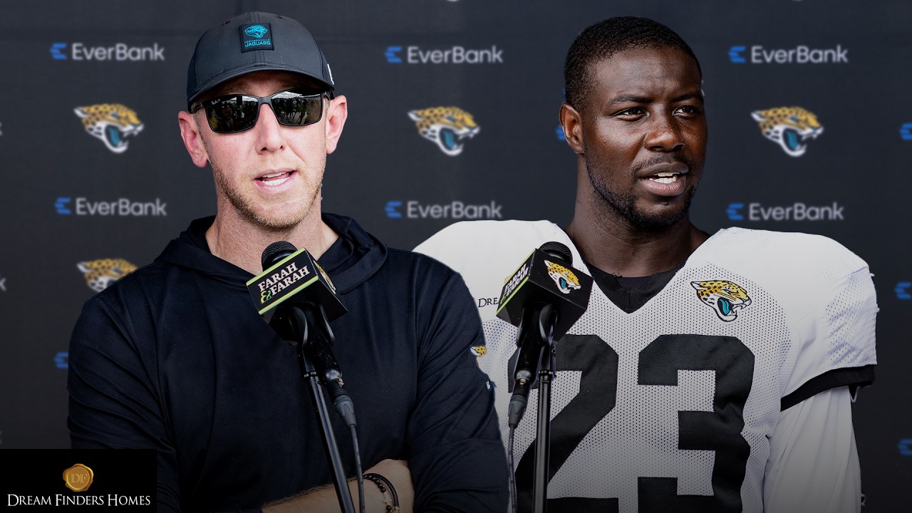 Coen & Oluokun on Mock Game Takeaways, Defensive Growth | Press Conference | Jacksonville Jaguars