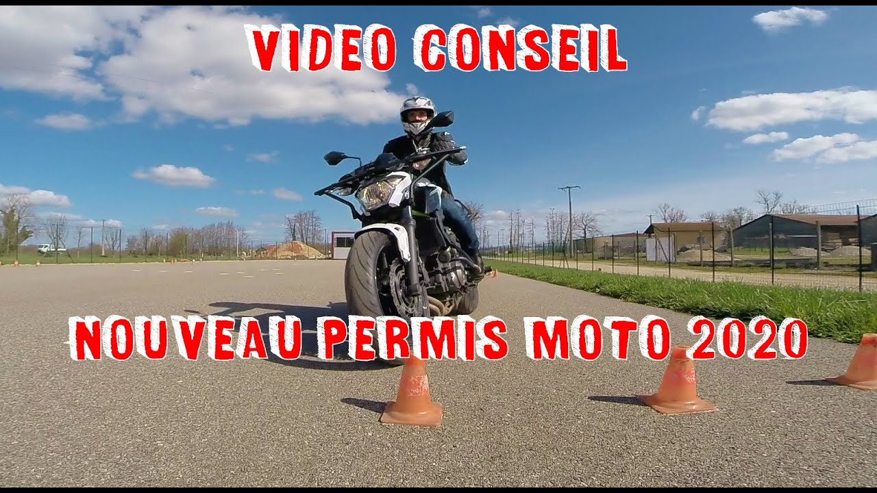 NOUVEAU PERMIS MOTO 2020 CONSEIL ET VIDEO EMBARQUEE // FORMUL' AIN