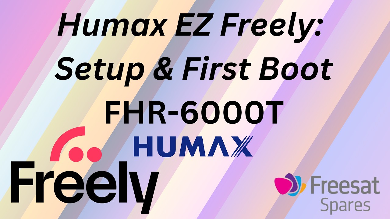 Видеорегистратор Humax Freely Freeview Aura EZ &mdash; руководство по первому включению и настройке &mdash; з...