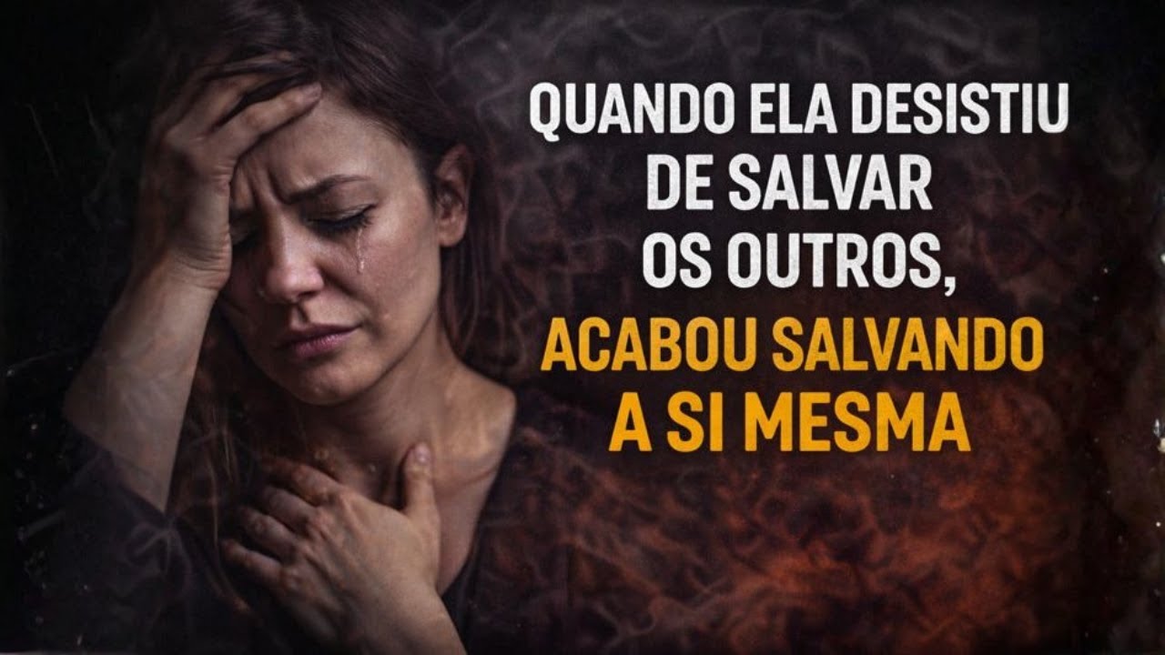 Quando ela parou de salvar todo mundo… acabou se salvando