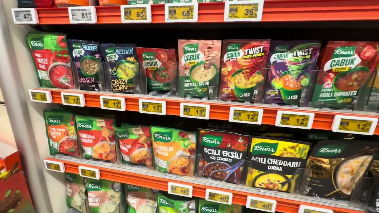 Обзор покупок из Migros. Сезонная рыбка. Цены на продукты в Турции. 