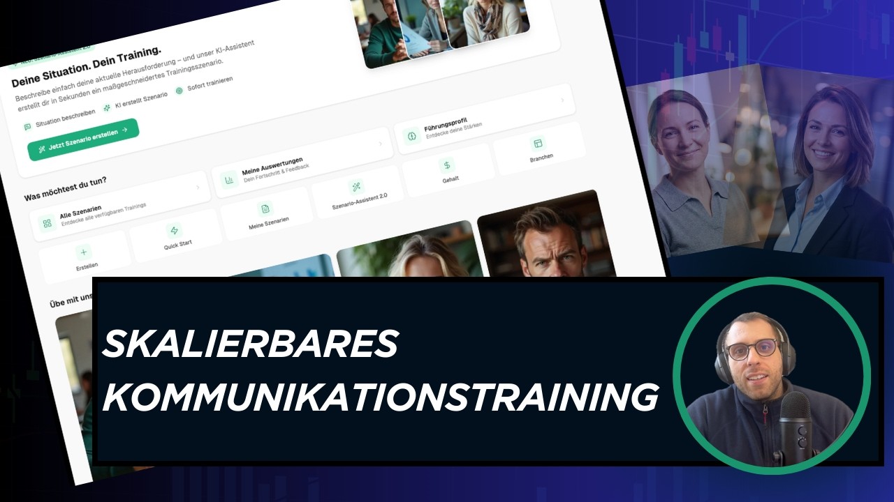 Skalierbares Kommunikationstraining mit KI-Rollenspielen