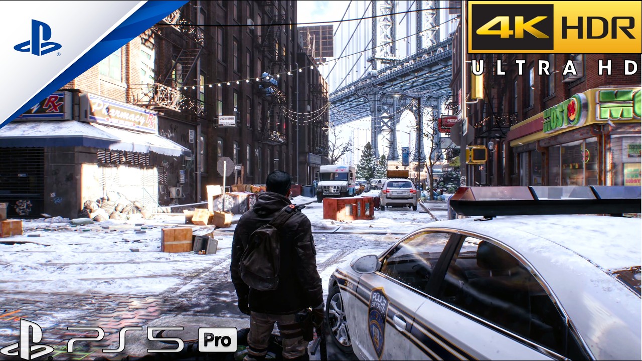 WINTERFEST in Tom Clancy DIVISION | 4K HDR Ultra Realistic Graphics