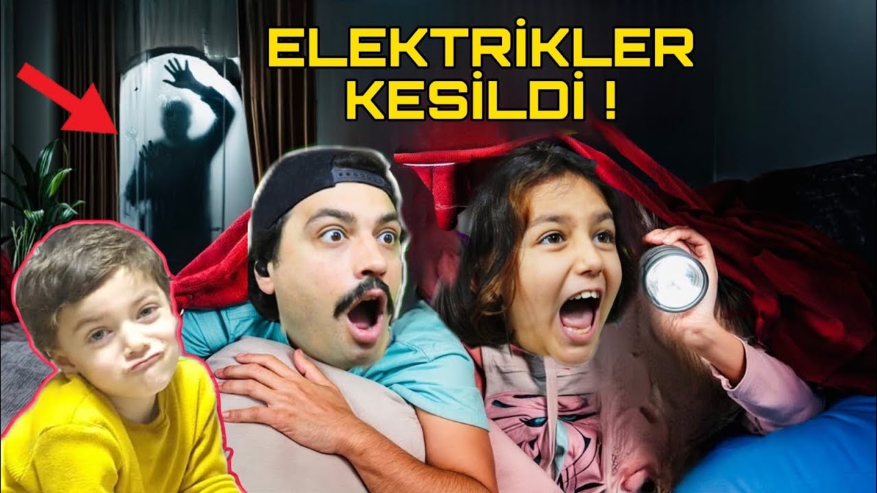 KÖY EVİNDE GECE ELEKTRİKLER KESİLDİ!