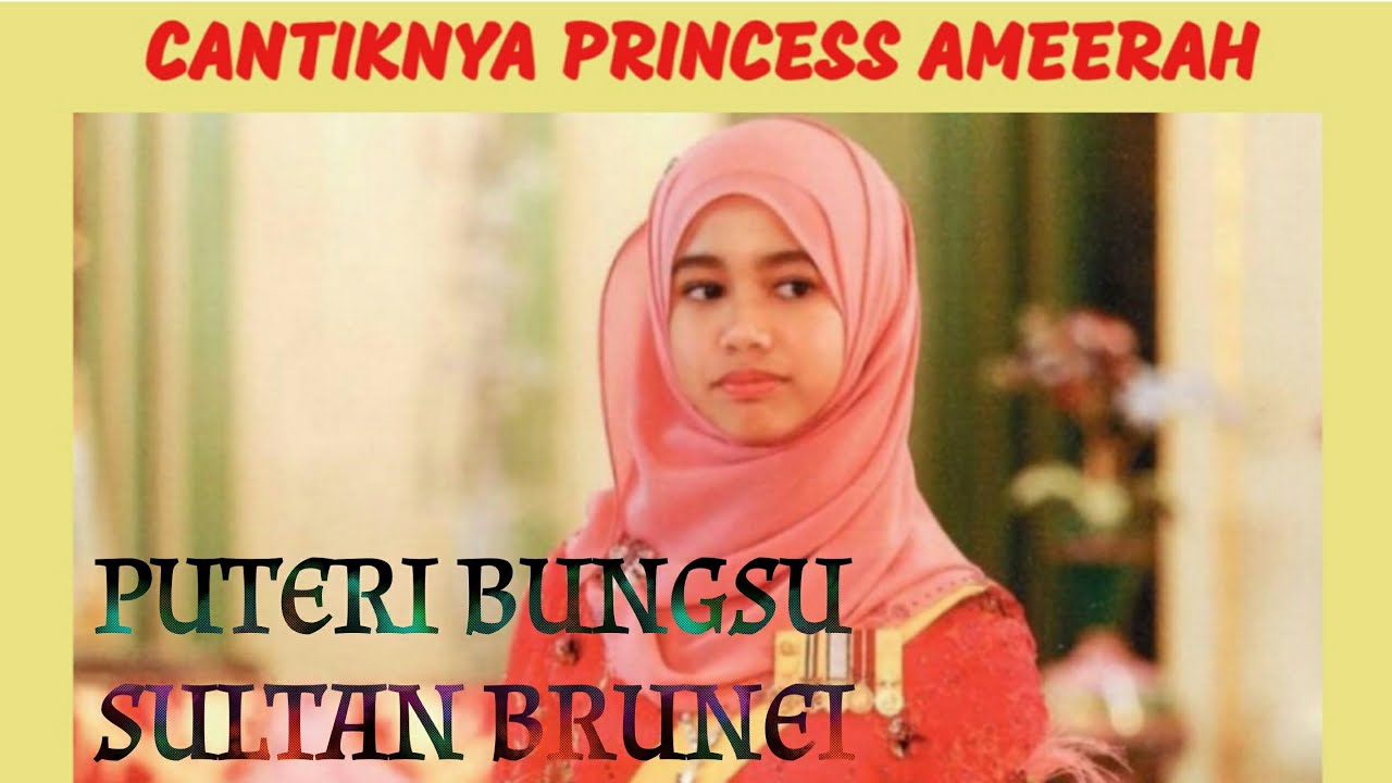 PRINCESS AMEERAH WARDATUL BOLKIAH || PUTERI BUNGSU SULTAN BRUNEI
