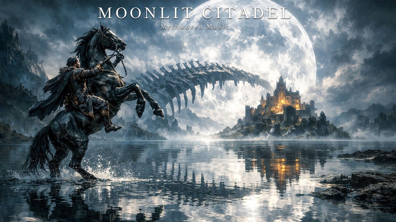 Beneath the Moonlit Citadel | Medieval Music for Focus & Inner Calm