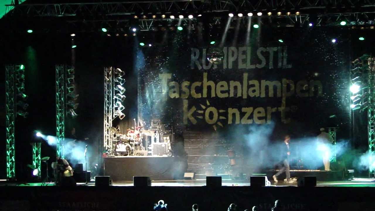 14. Taschenlampenkonzert Berlin mit Rumpelstil in der Waldbühne und 15000 Gästen (35 Minuten)