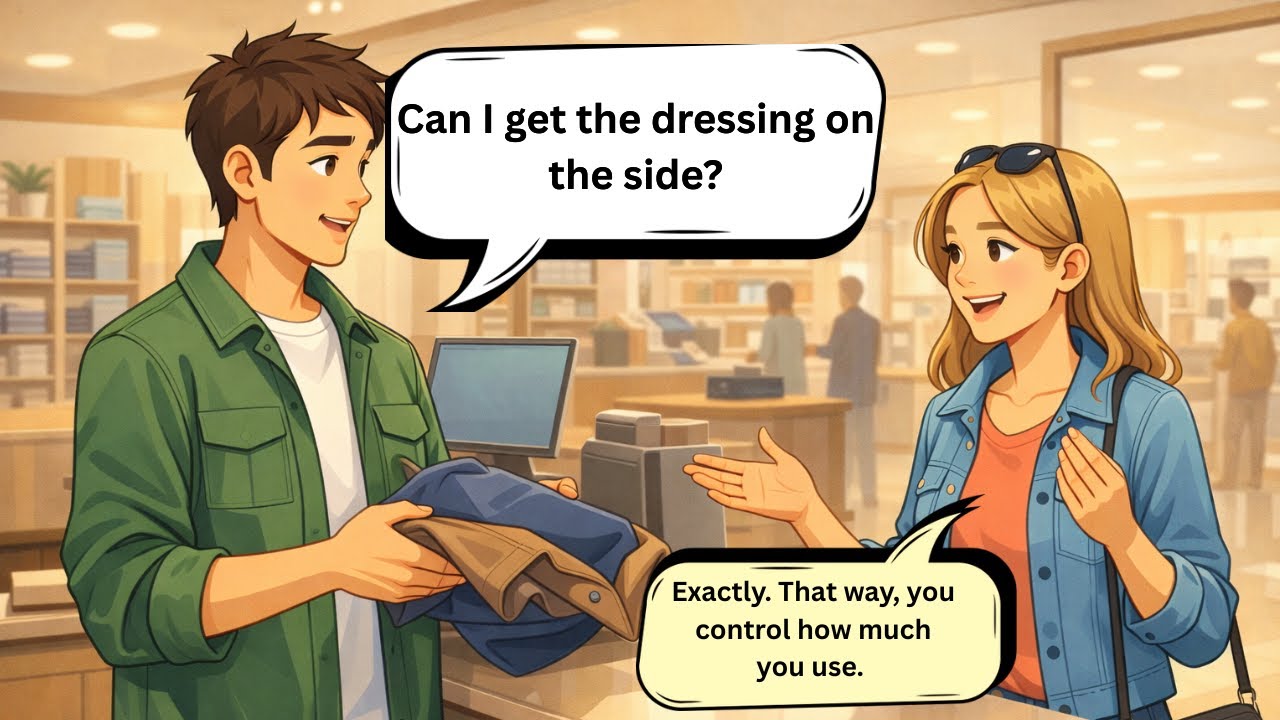 Shopping Mall English Conversation (Level A1-B1)