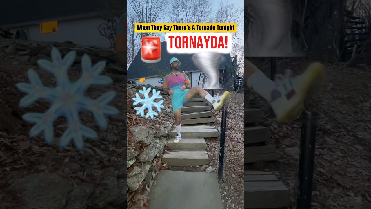 Когда говорят, что сегодня ночью будет торнадо 😂