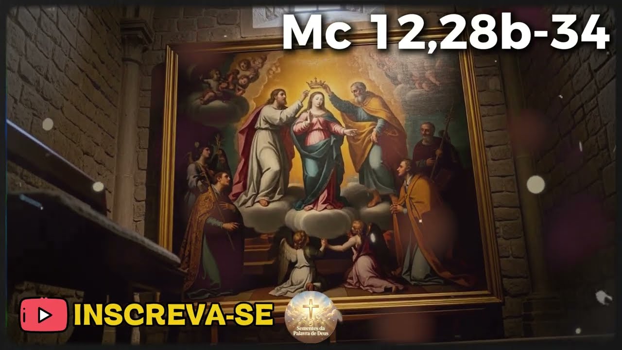 EVANGELHO DE HOJE - 13 DE MARCO | Mc 12,28b-34 | PADRE REGINALDO MANZOTTI