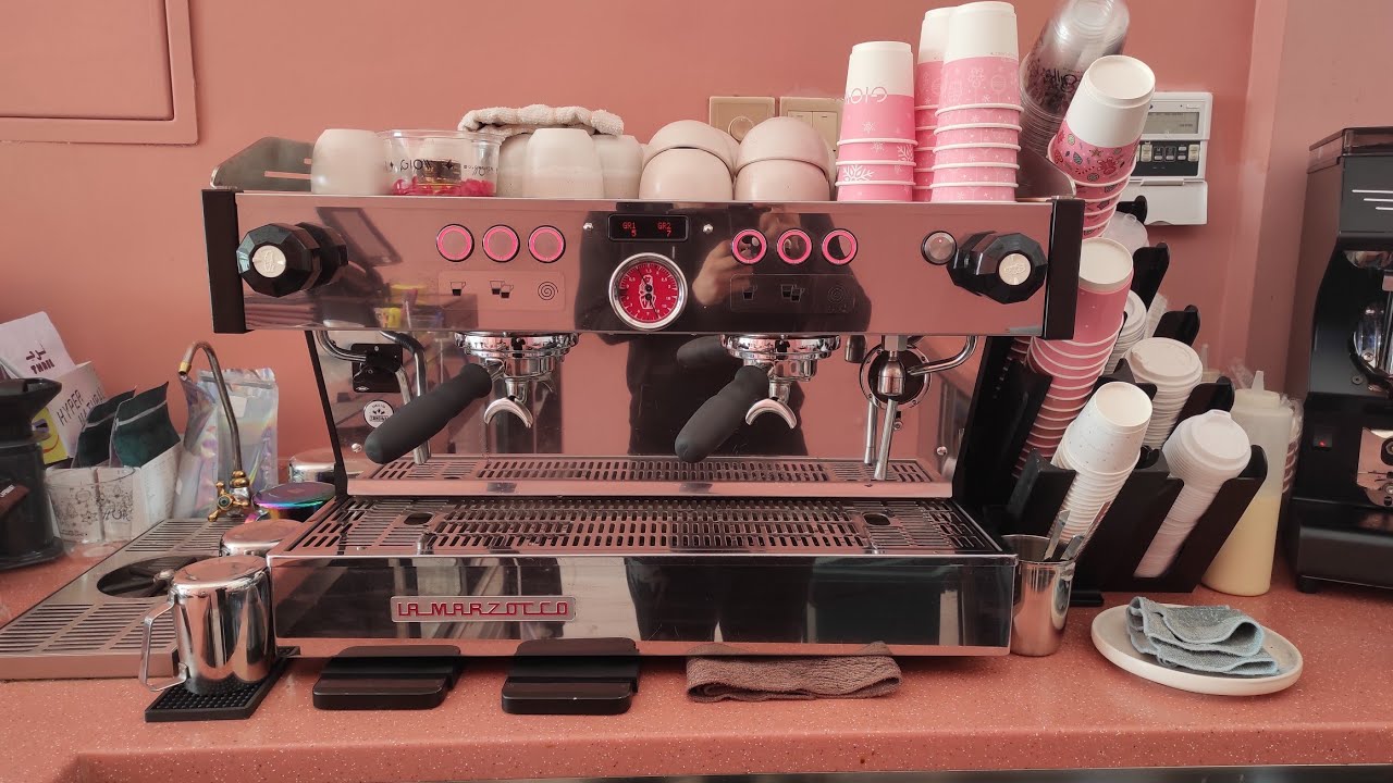 LA MARZOCCO LINEA PB DOUBLE GROUP BACKFLUSH AUTOMATIC CLEANING