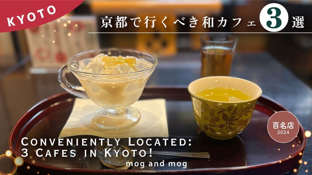 [ 至高の経験 ] 京都で和カフェを巡る〈3選〉｜オーバーツーリズムに負けずに楽しむ｜vlog [ 老舗 ]