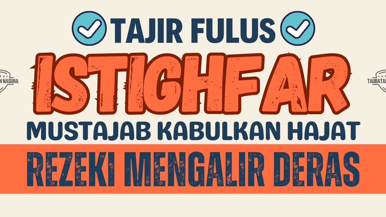 ANTI MISKIN⛔ HUTANG LUNAS🔥 REZEKI MELIMPAH✅ SEMUA HAJAT TERKABUL😍 MUDAHKAN SEGALA URUSAN