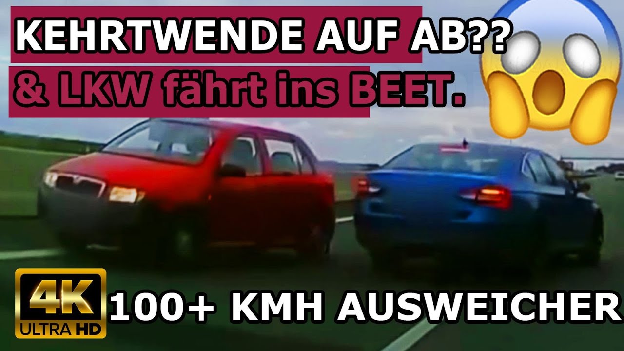 KRANKER GEISTERFAHRER-OPA & LKW-SEKUNDENSCHLAF! Deutschland deine Dashcams in 4K