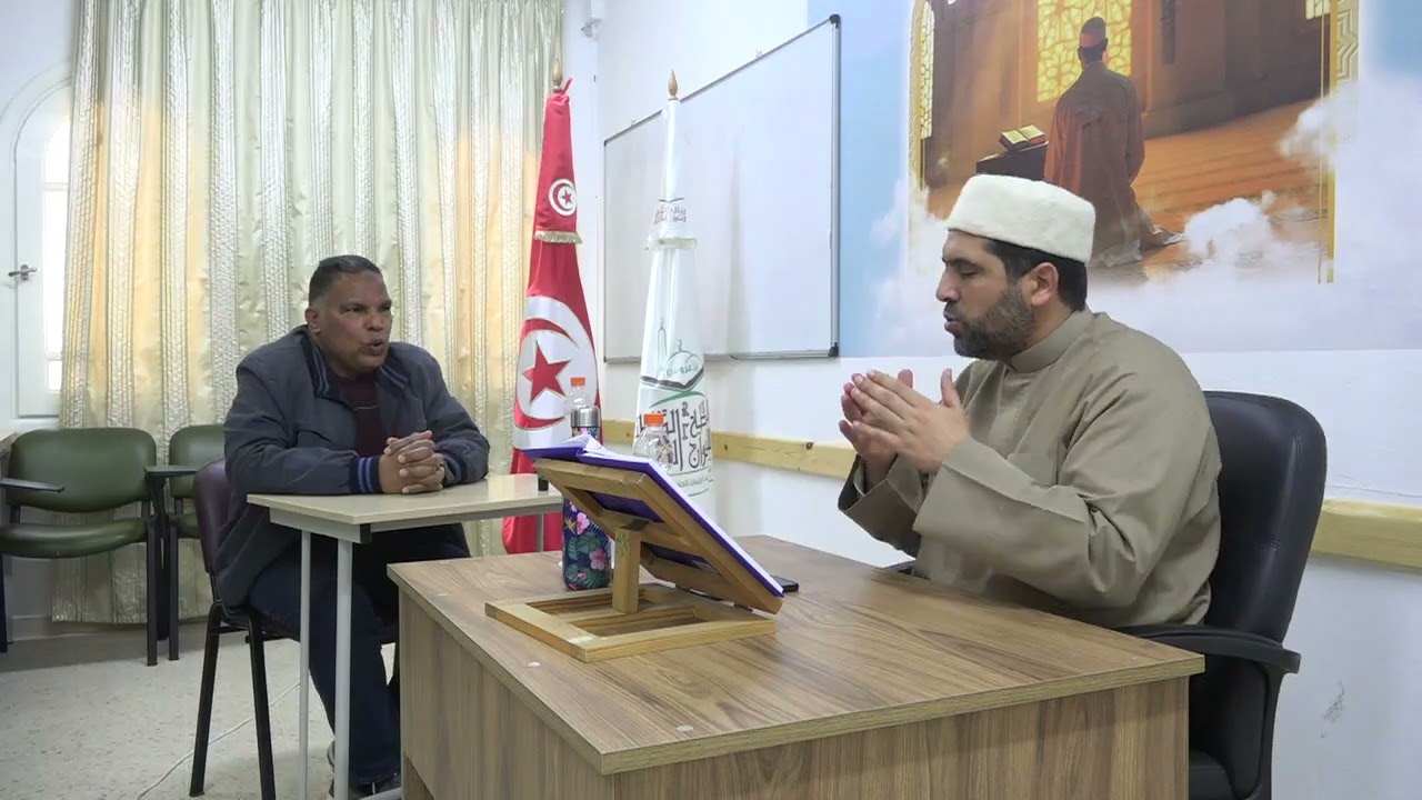 السيد لطفي العجمي في سردالحزب 2  من القرآن الكريم على الشيخ مراد جدلي