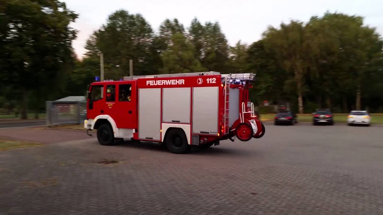 Alarmierung und Ausrücken FFW Rehna ausgelöster HRM