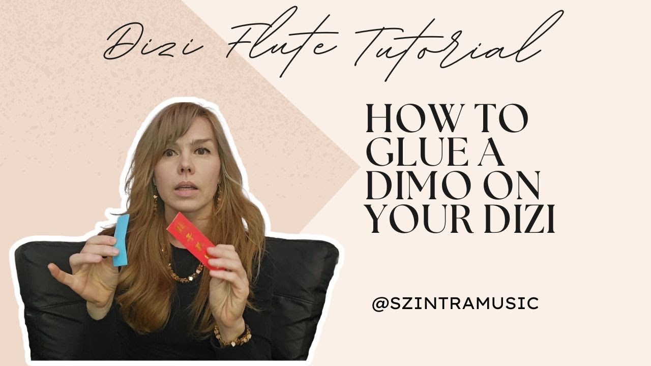 How To Glue A Dimo On Your Dizi - Dizi Flute Tutorial by Szintra #dizitutorial #diziflute #dizi