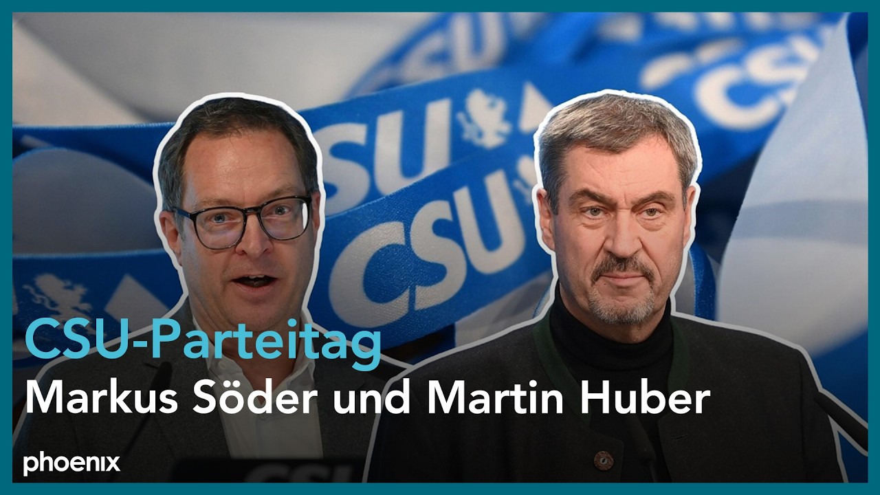 CSU-Parteitag mit Reden von Markus Söder und Martin Huber | 12.12.2025