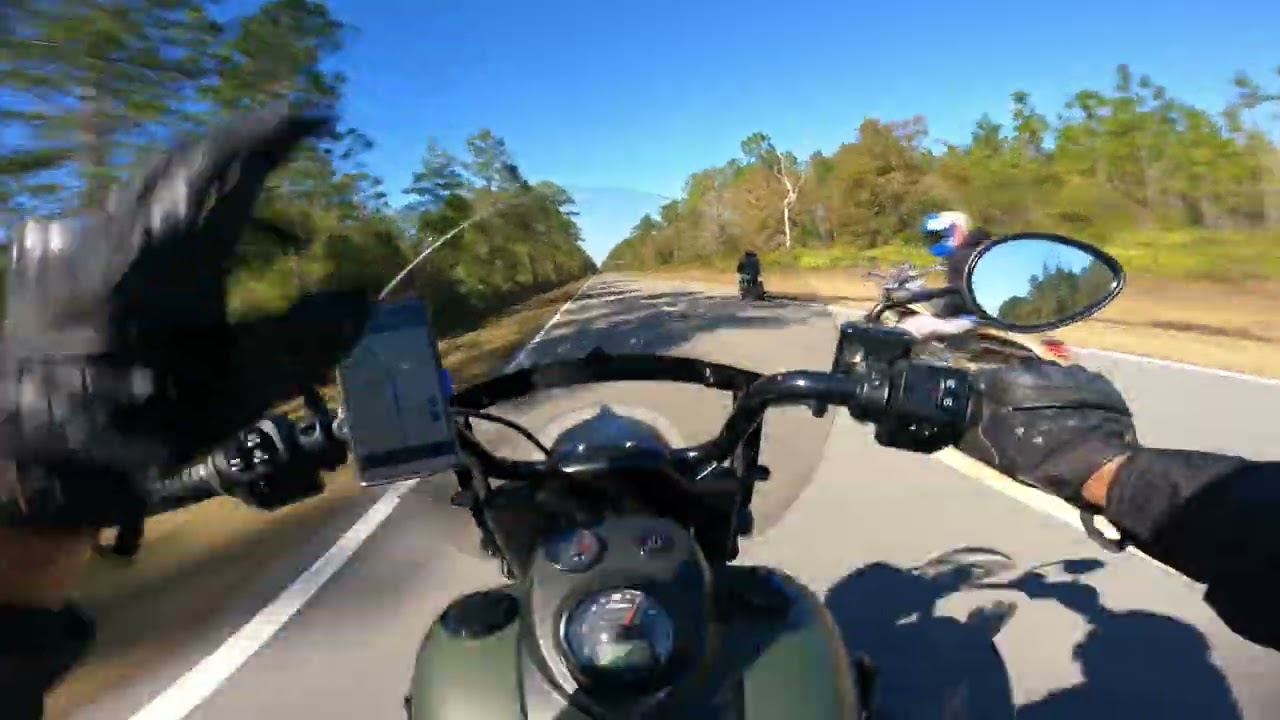 Florida’s Most Scenic Ride? St. Johns River on an Indian Springfield Dark Horse