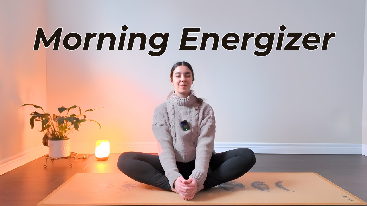 Energizing Morning Yoga Routine | Move Stiffness + Feel Awake