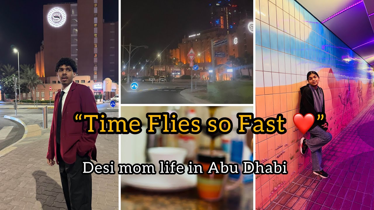 ✨Real Life of a Desi Homemaker in Abu Dhabi Dhabi 🇦🇪 | Emotional Day |Kids Growing Up So Fast | UAE
