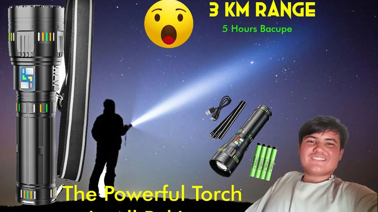The Powerful G-600 New Torch in Pakistan 3km Range Order Now 03339509404