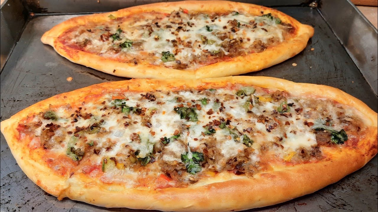Cheese Garlic Potato Pide | Mozzarella Cheese Bread Delicious!|Potato Pide by Ali baba cooking style