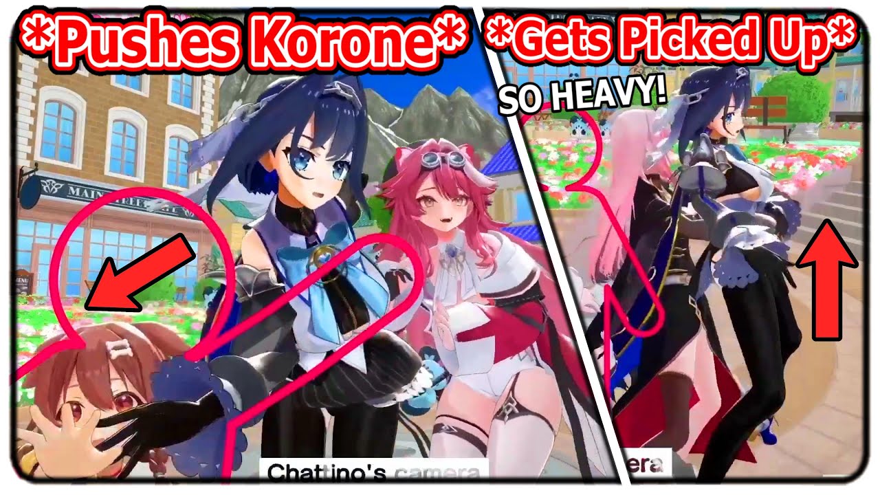 Kronii gets Super Competitive, Pushes Korone TWICE and gets Picked Up by Calli...